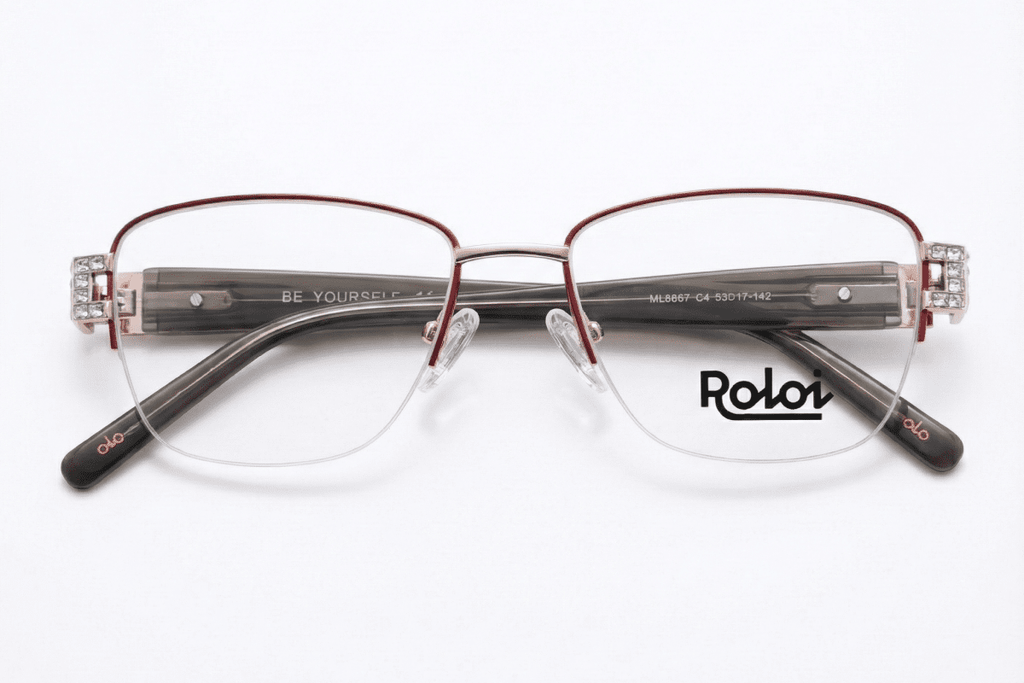Armazon Roloi 8867 + cristales recetados antirreflejos – Óptica Roloiceroni