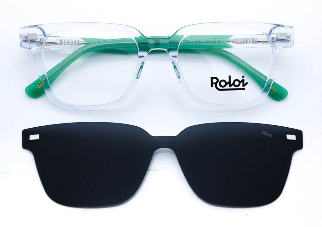 Armazon Roloi Clip on TY23260C C3 + cristales recetados antirreflejos ...